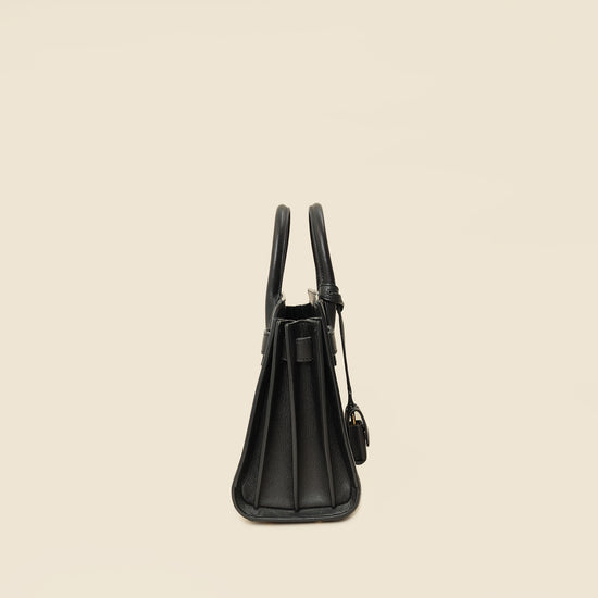 YSL Black Sac De Jour Nano Bag-YSL-THE CLOSET