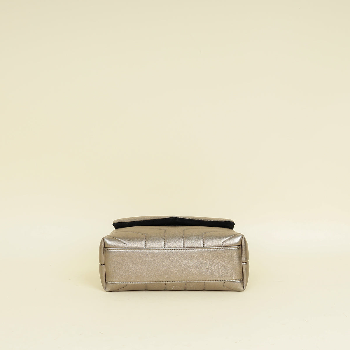 YSL Metallic Olive LouLou Toy Shoulder Bag