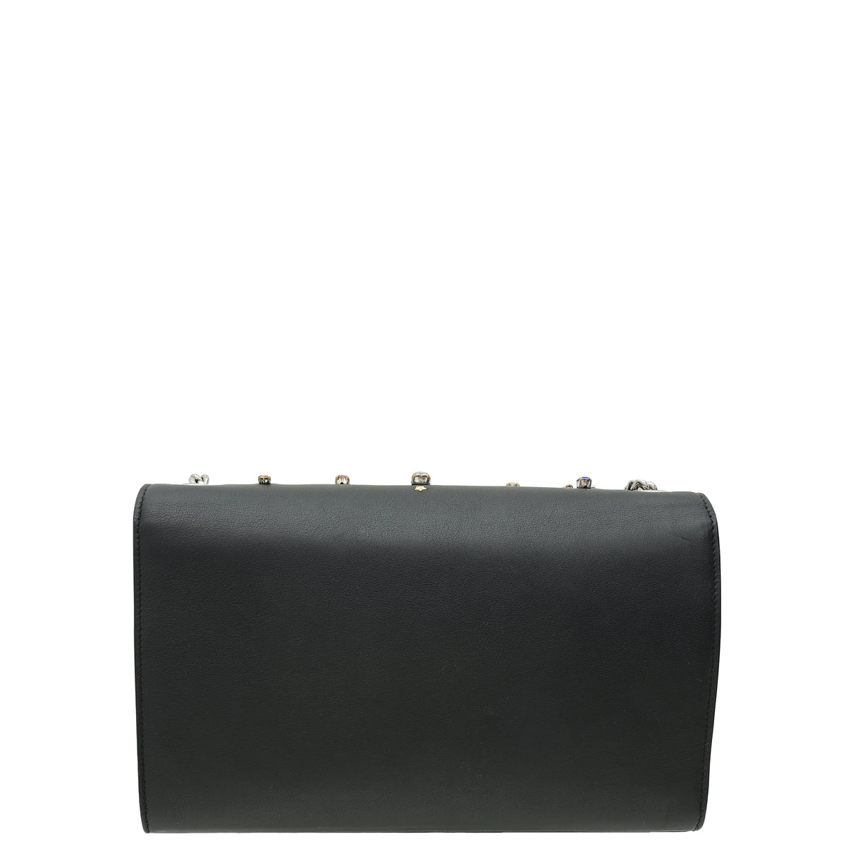 YSL Black Kate Embellished Crystal Medium Shoulder Bag