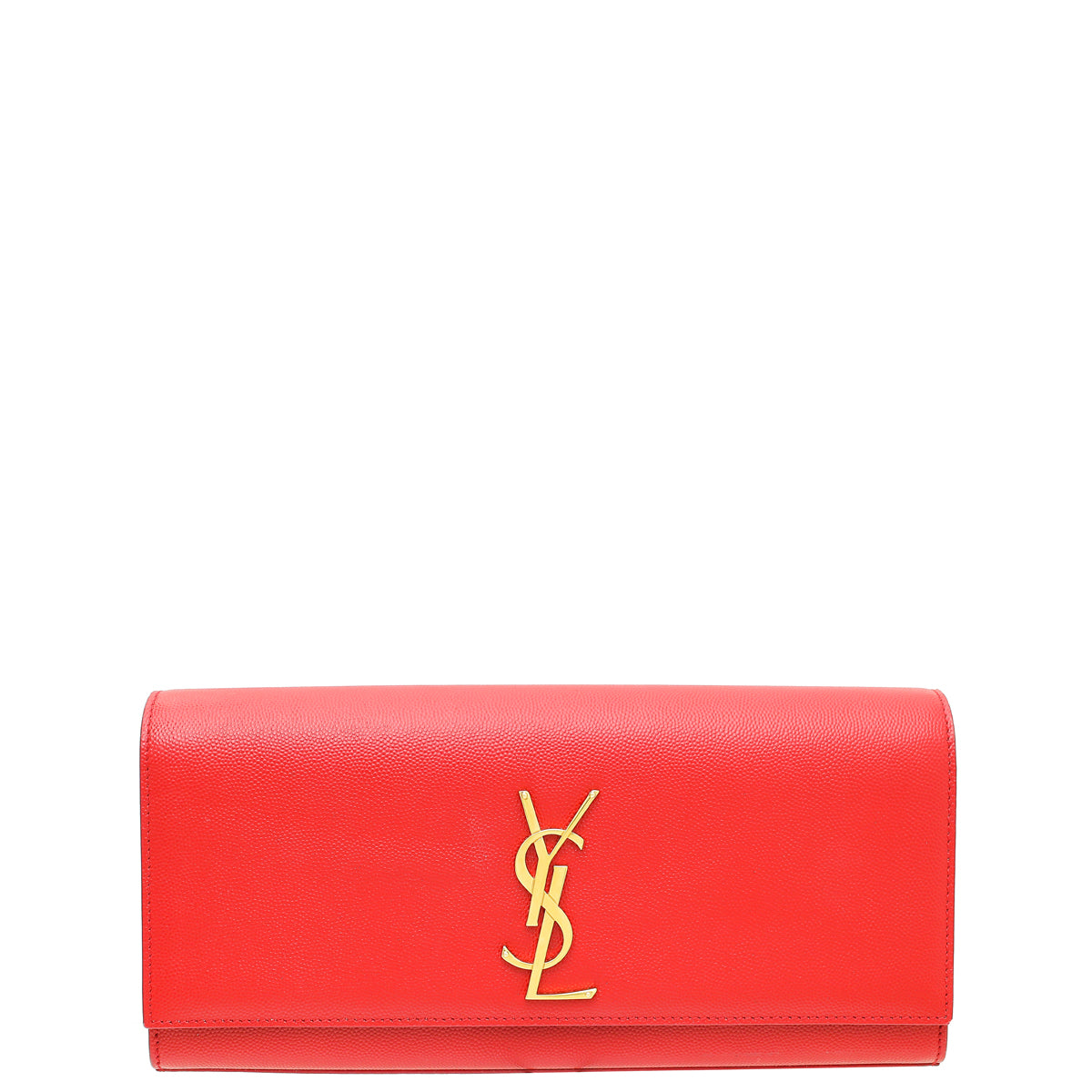 YSL Red Monogram Classic Cassandre Clutch-YSL-THE CLOSET