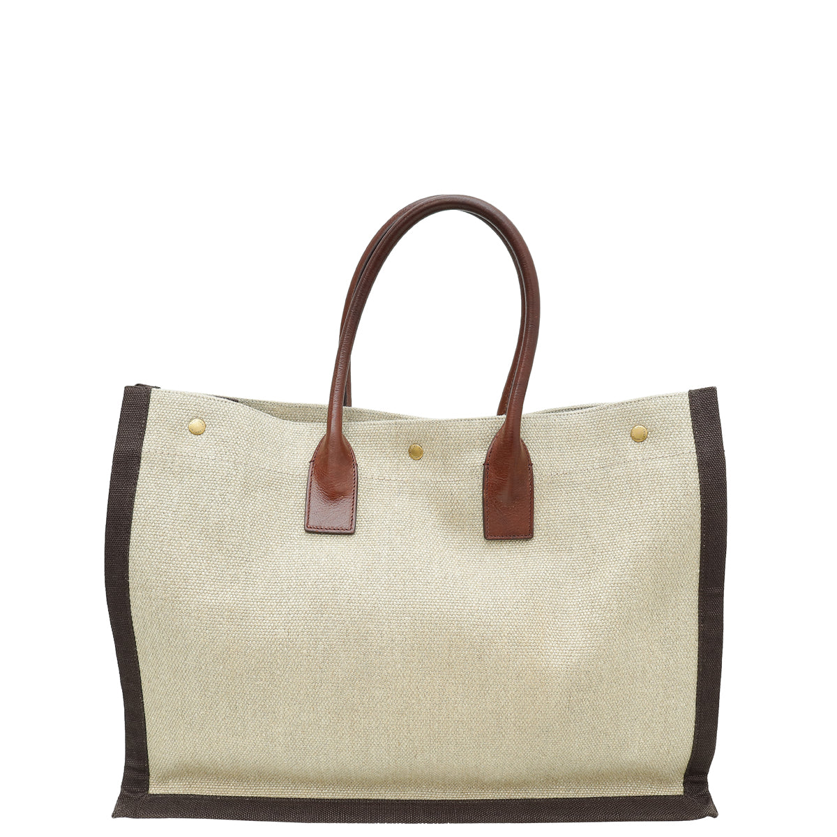 YSL Bicolor Rive Gauche Large Tote Bag-YSL-THE CLOSET