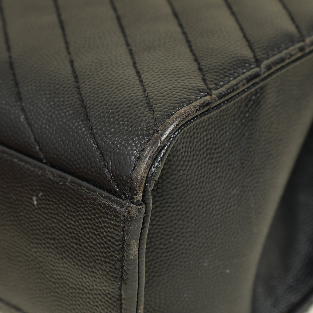 YSL Black Monogram Envelope Large Satchel Bag