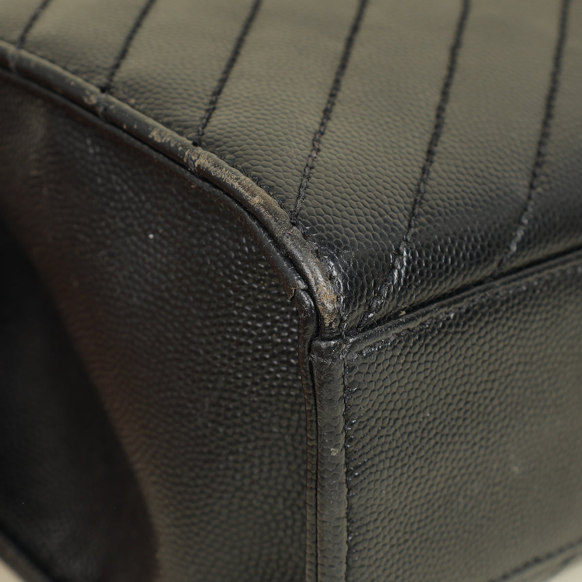 YSL Black Monogram Envelope Large Satchel Bag