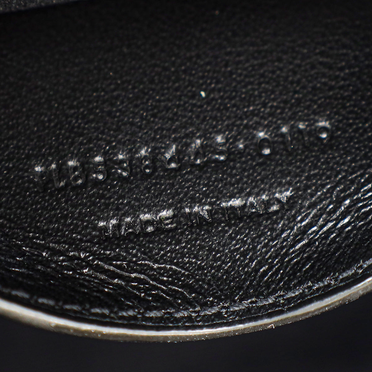 YSL Black Crocodile Embossed Heart Tassel Clutch-YSL-THE CLOSET