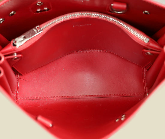 YSL Red Sac De Jour Baby Bag