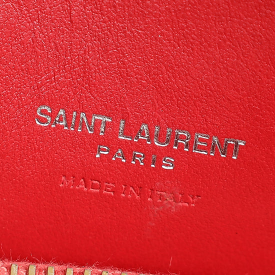 YSL Red Sac De Jour Baby Bag