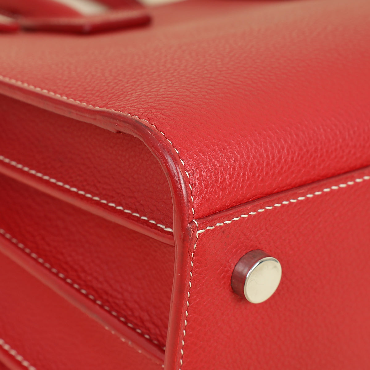 YSL Red Sac De Jour Baby Bag