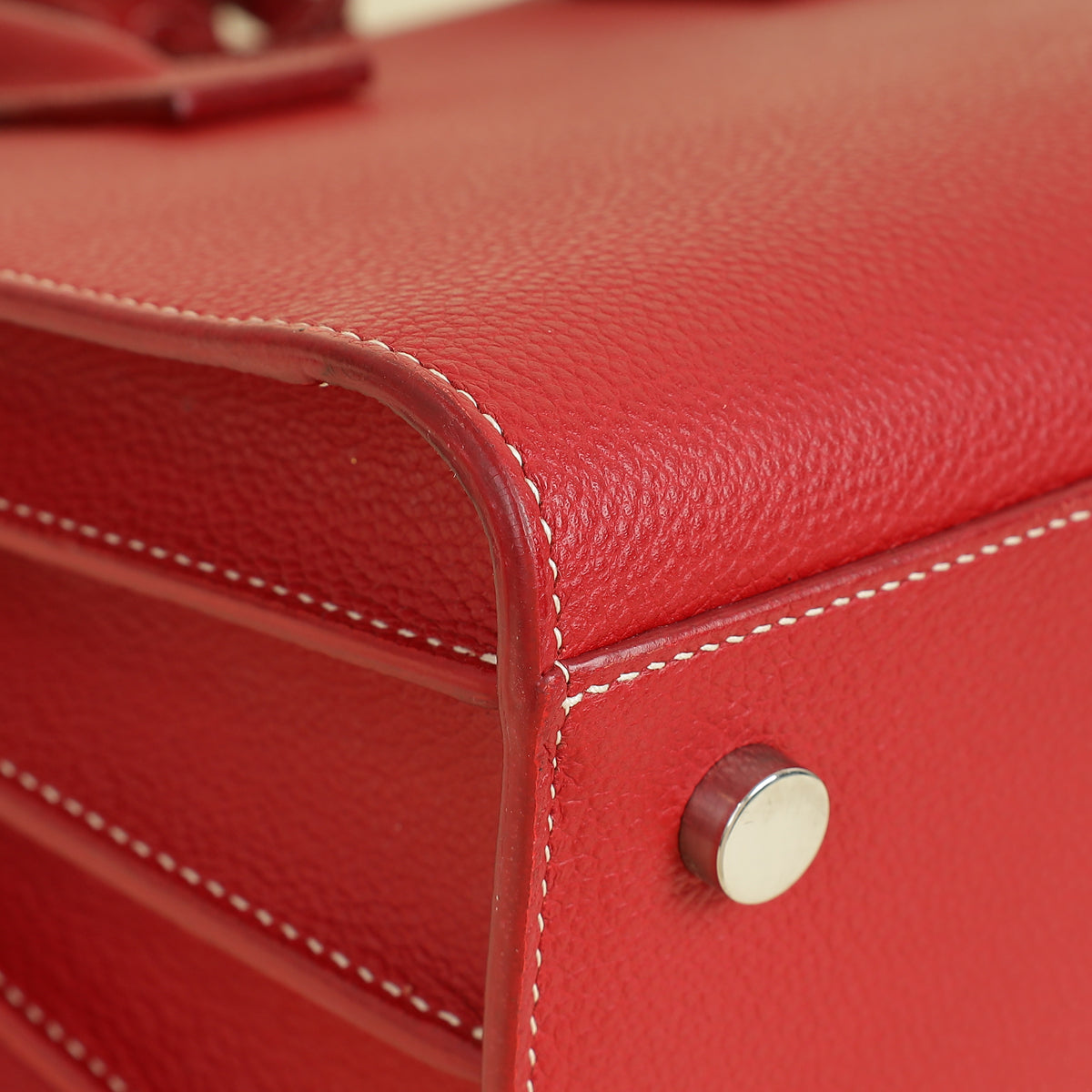 YSL Red Sac De Jour Baby Bag