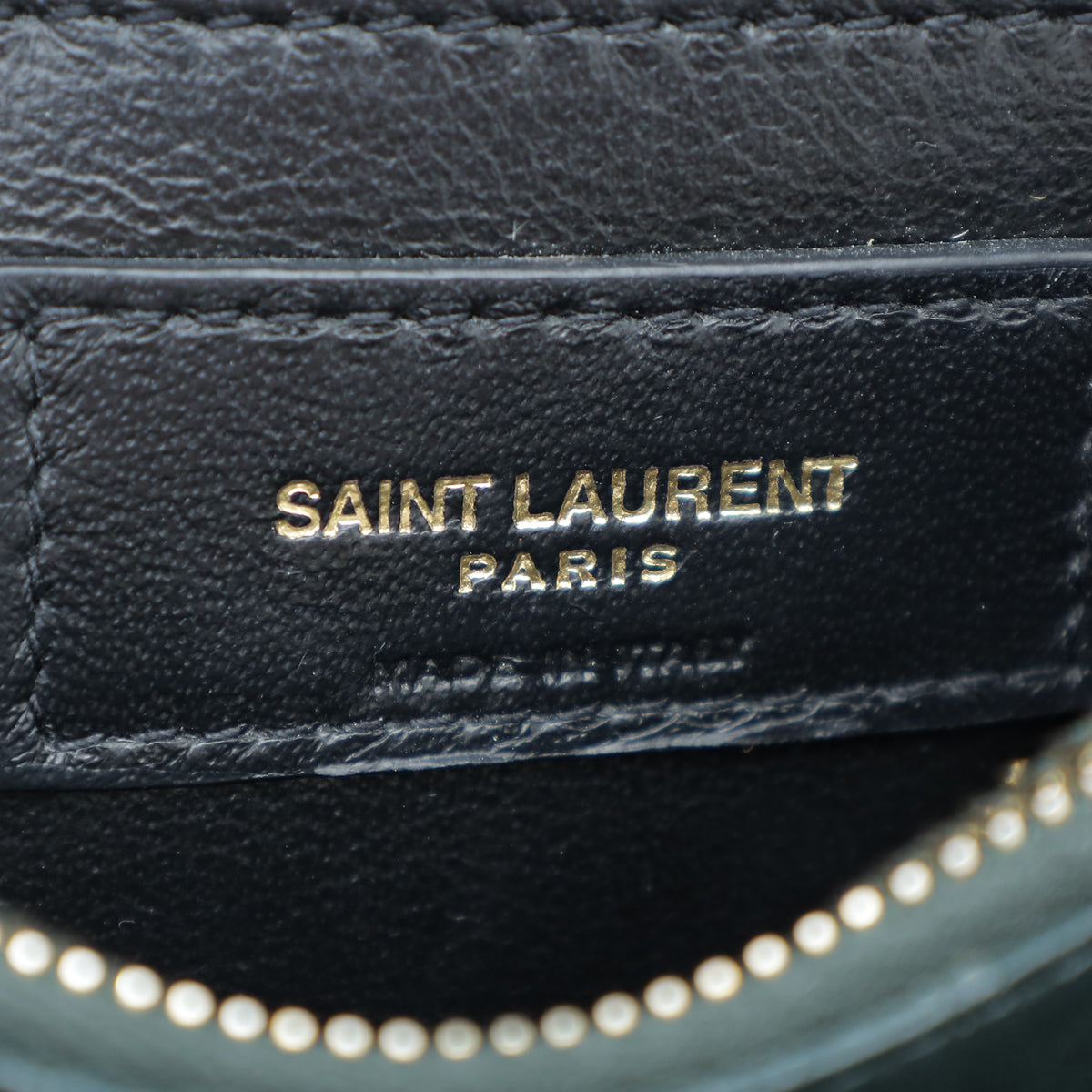 YSL Forest Green Loulou Small Bag