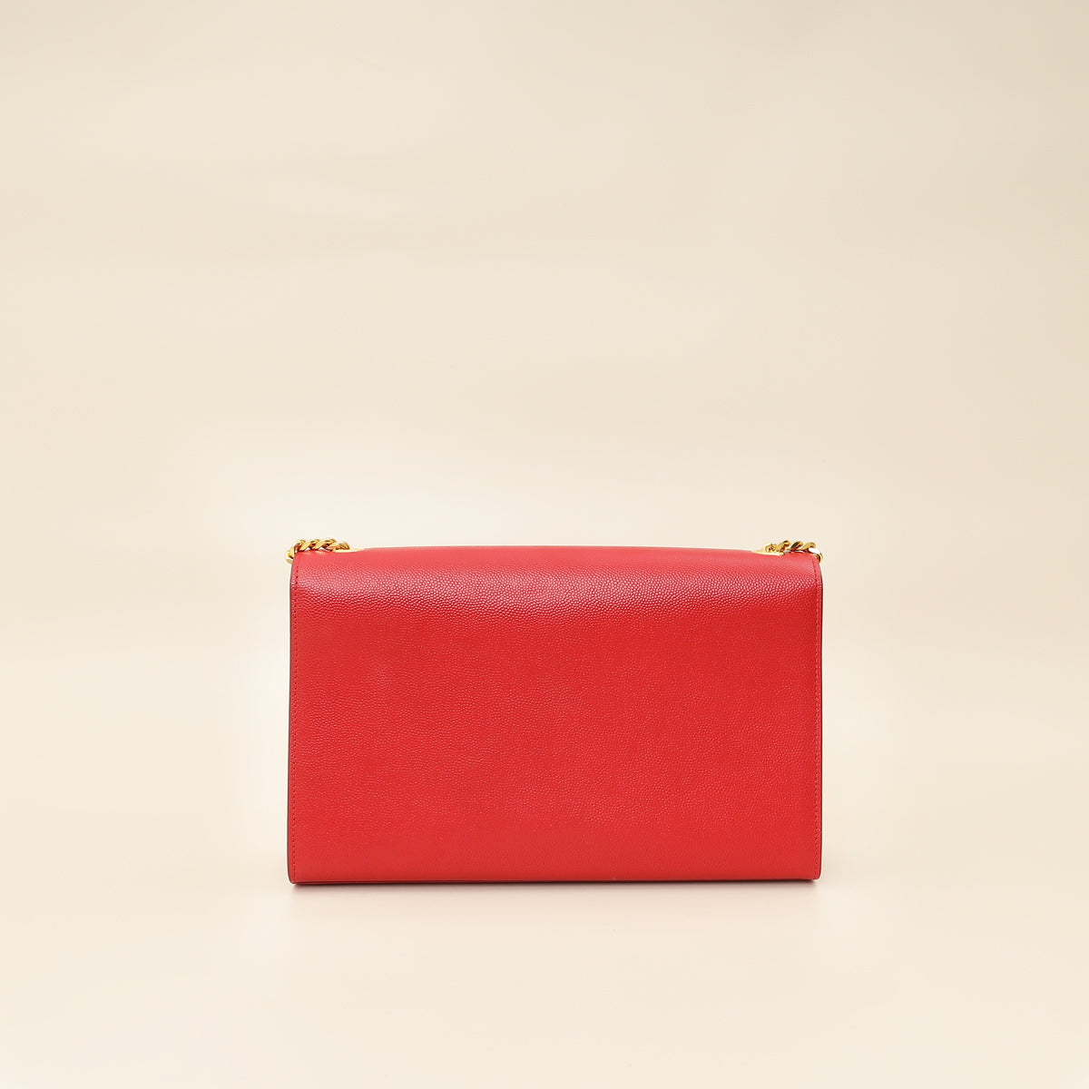 YSL Red Monogram Kate Medium Flap Shoulder Bag-YSL-THE CLOSET