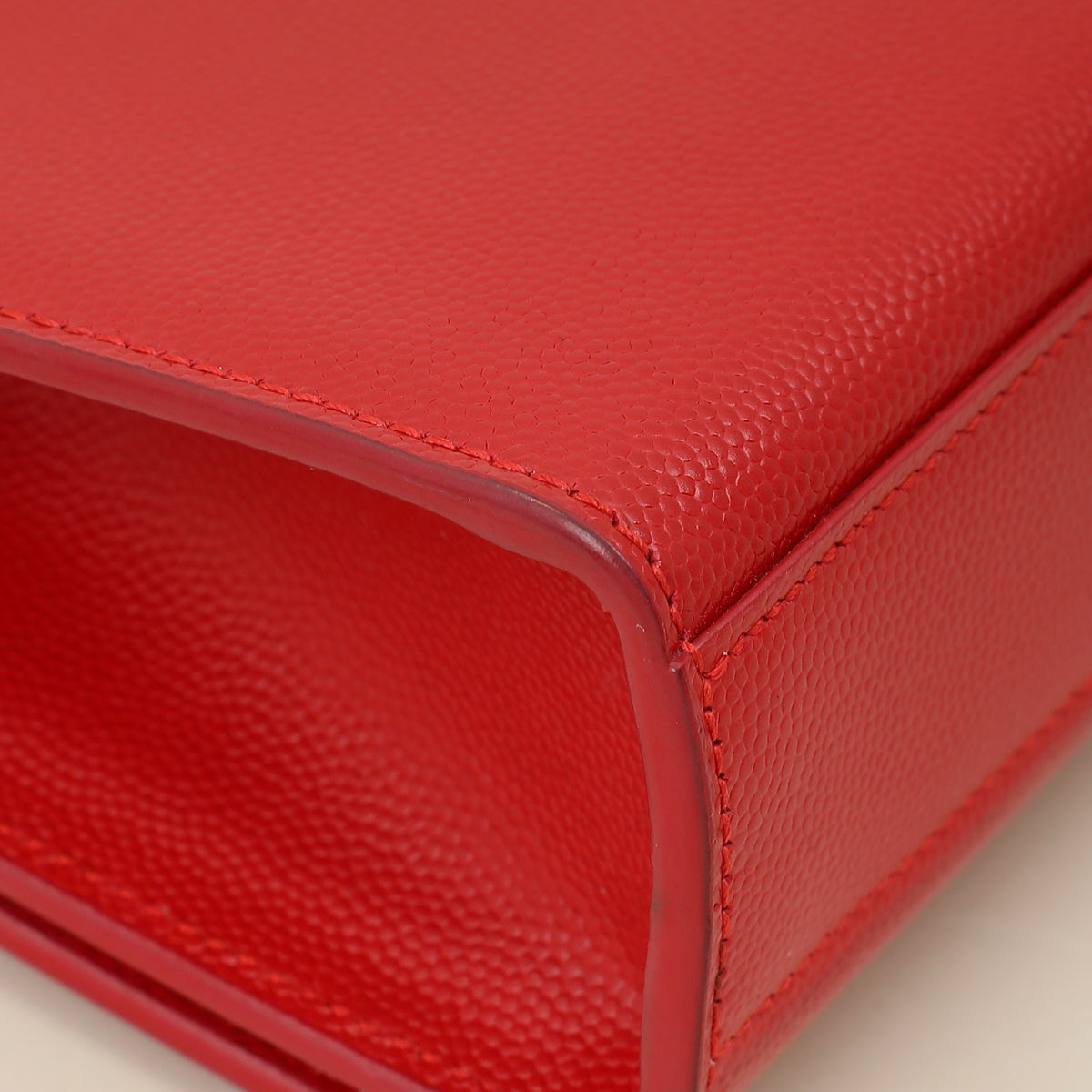 YSL Red Monogram Kate Medium Flap Shoulder Bag-YSL-THE CLOSET