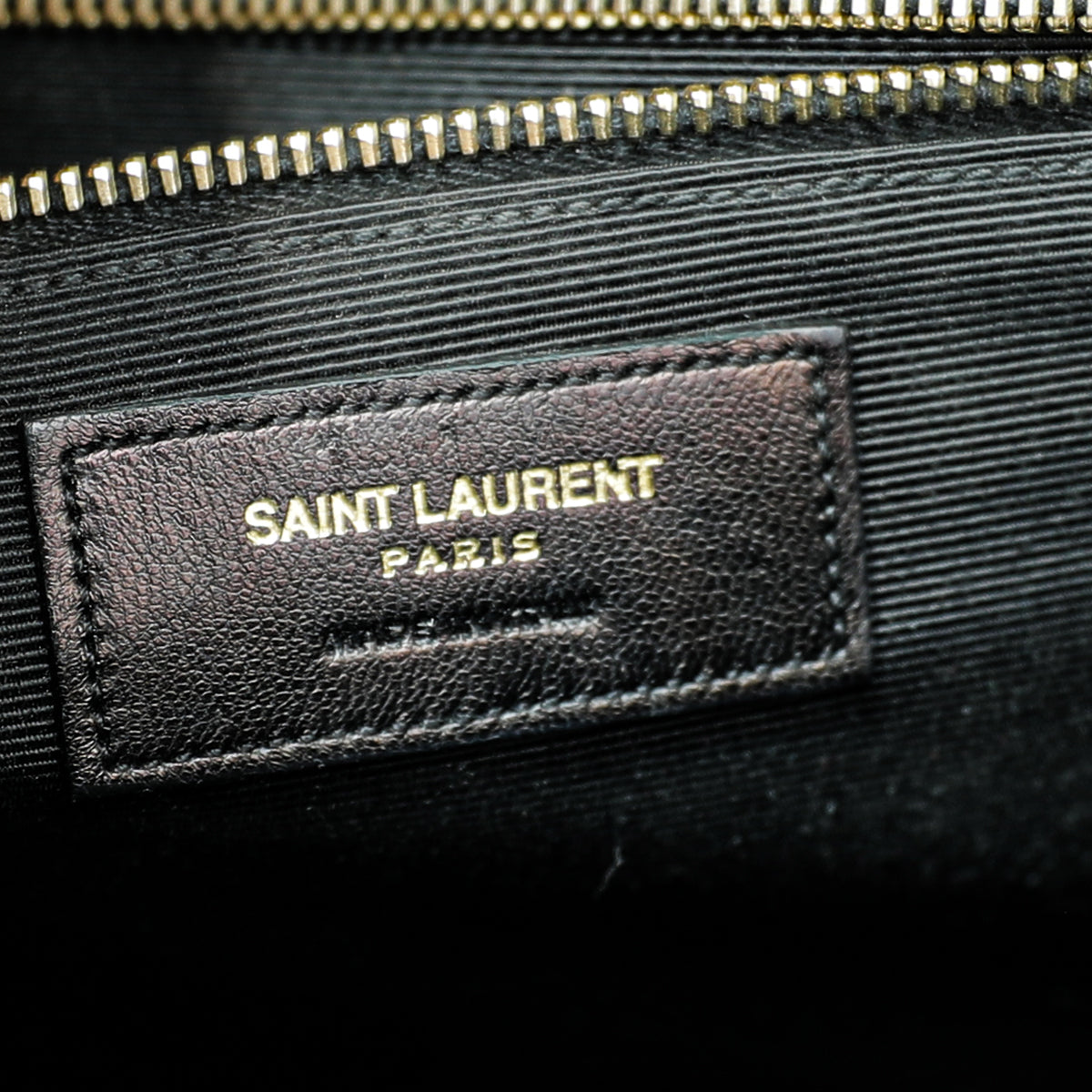 YSL Black Monogram Satchel Large Bag