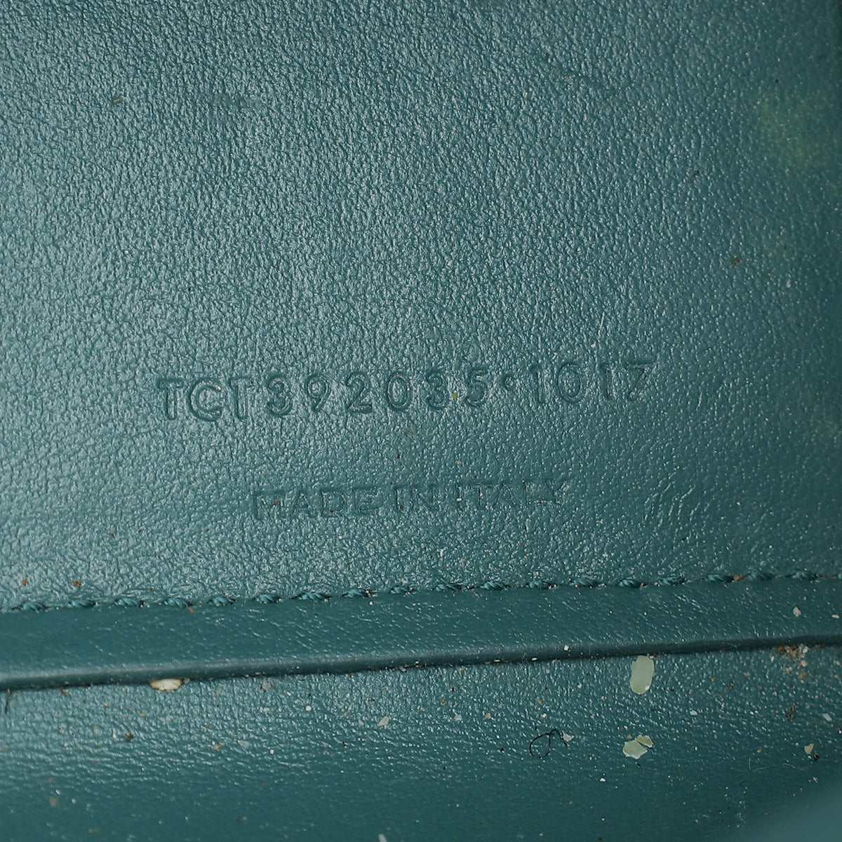YSL Light Pine Green Croco Embossed Sac De Jour Nano Bag – The Closet