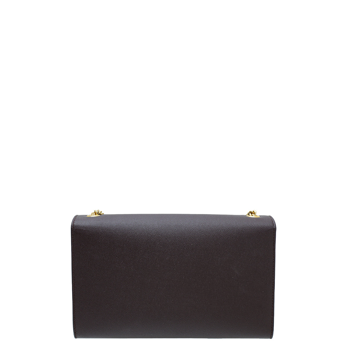 YSL Burgundy Monogram Kate Medium Chain Bag-YSL-THE CLOSET