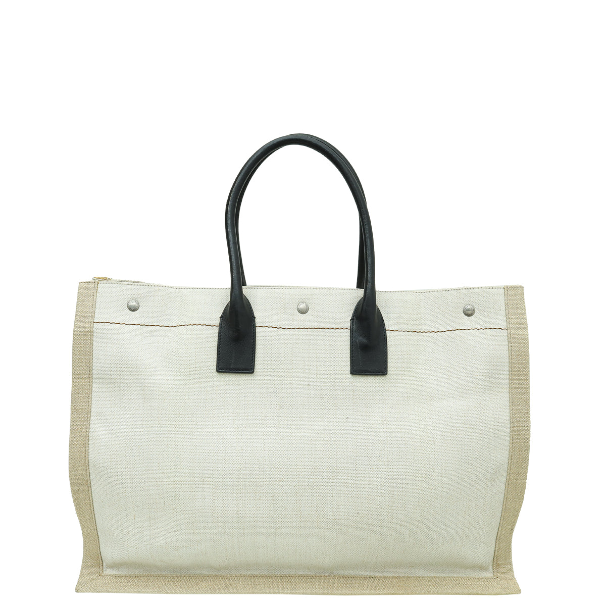 YSL Bicolor Rive Gauche Large Tote Bag-YSL-THE CLOSET
