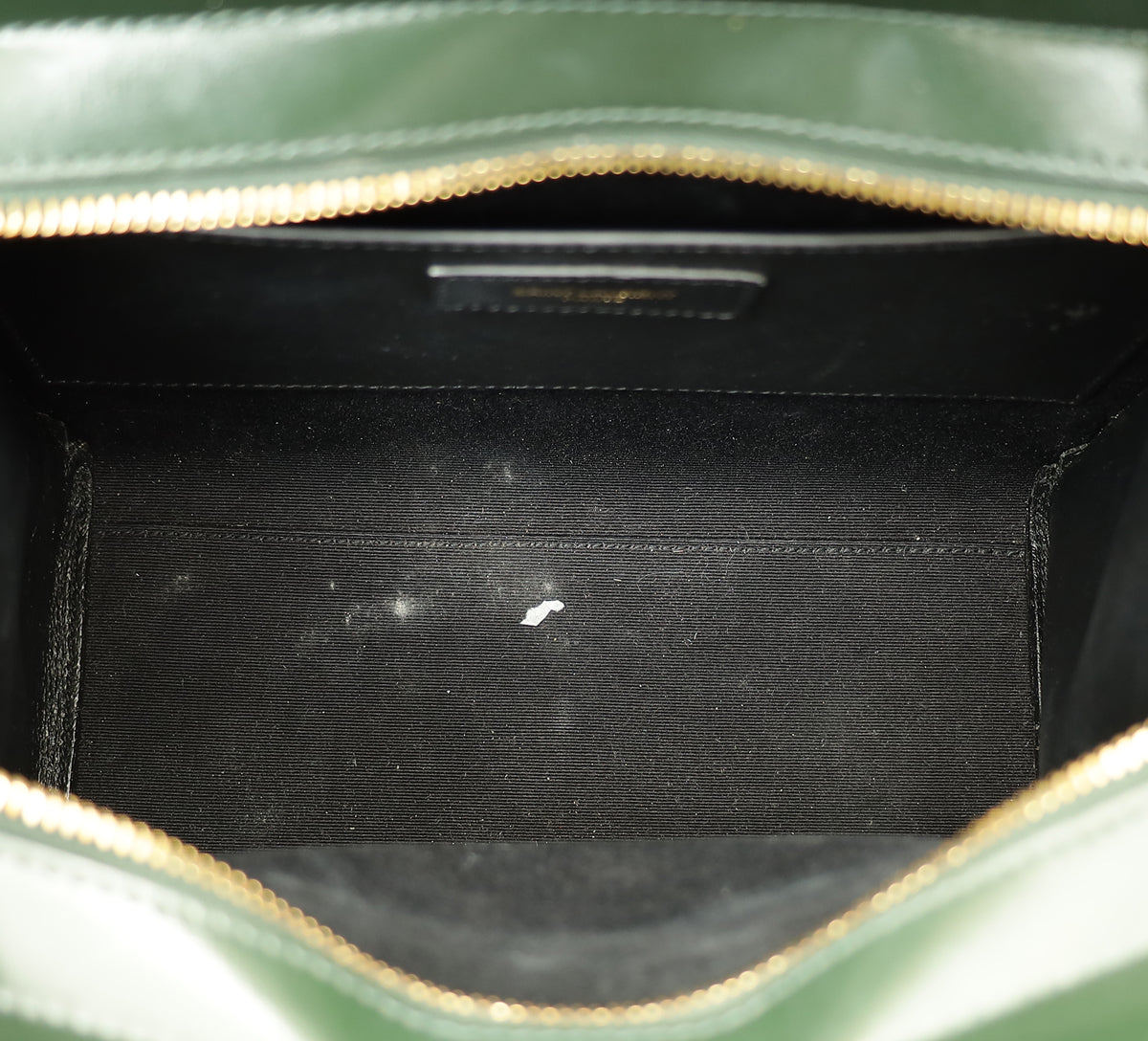 YSL Forest Green Uptown Small Tote Top Handle Bag-YSL-THE CLOSET
