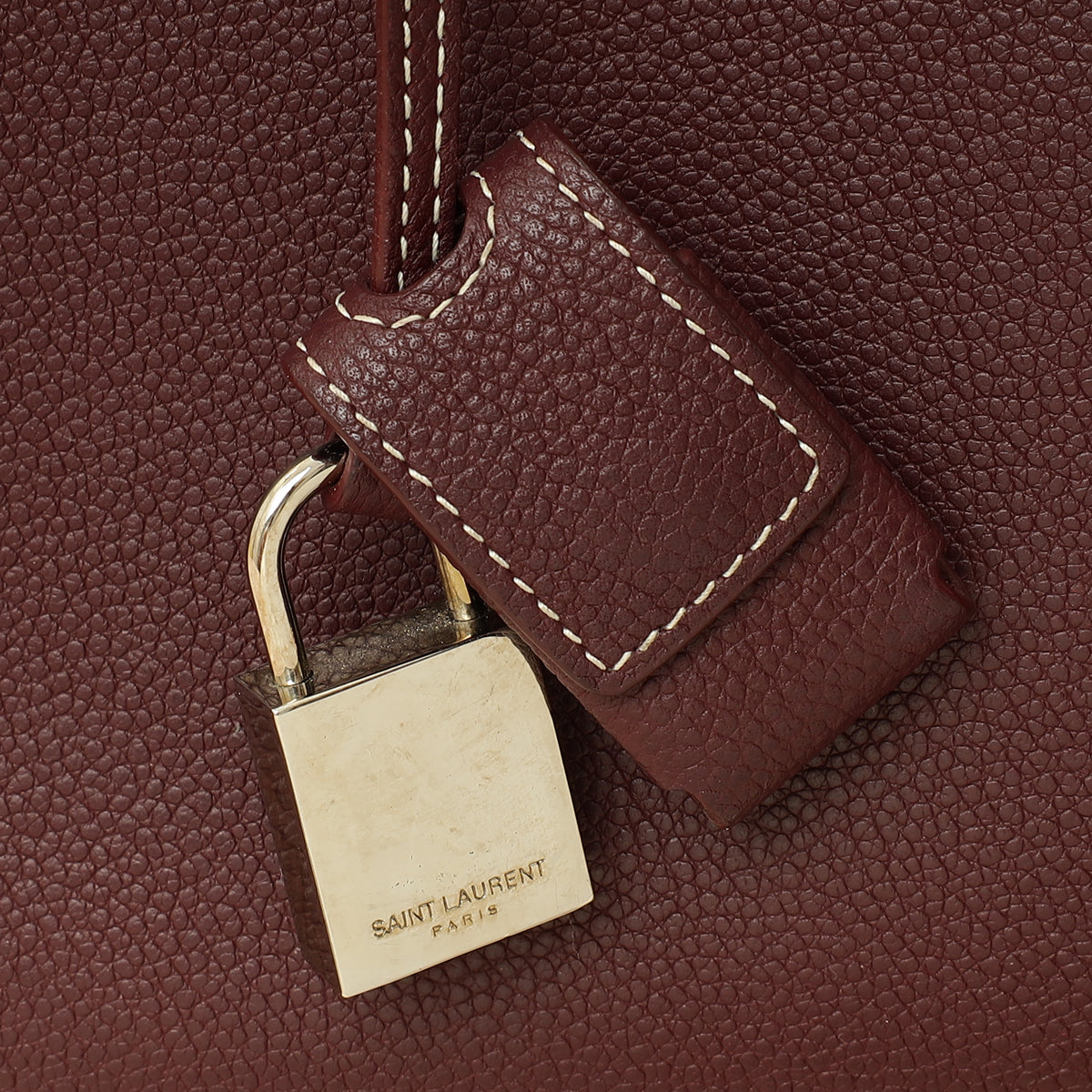 YSL Burgundy Sac De Jour Baby Bag-YSL-THE CLOSET