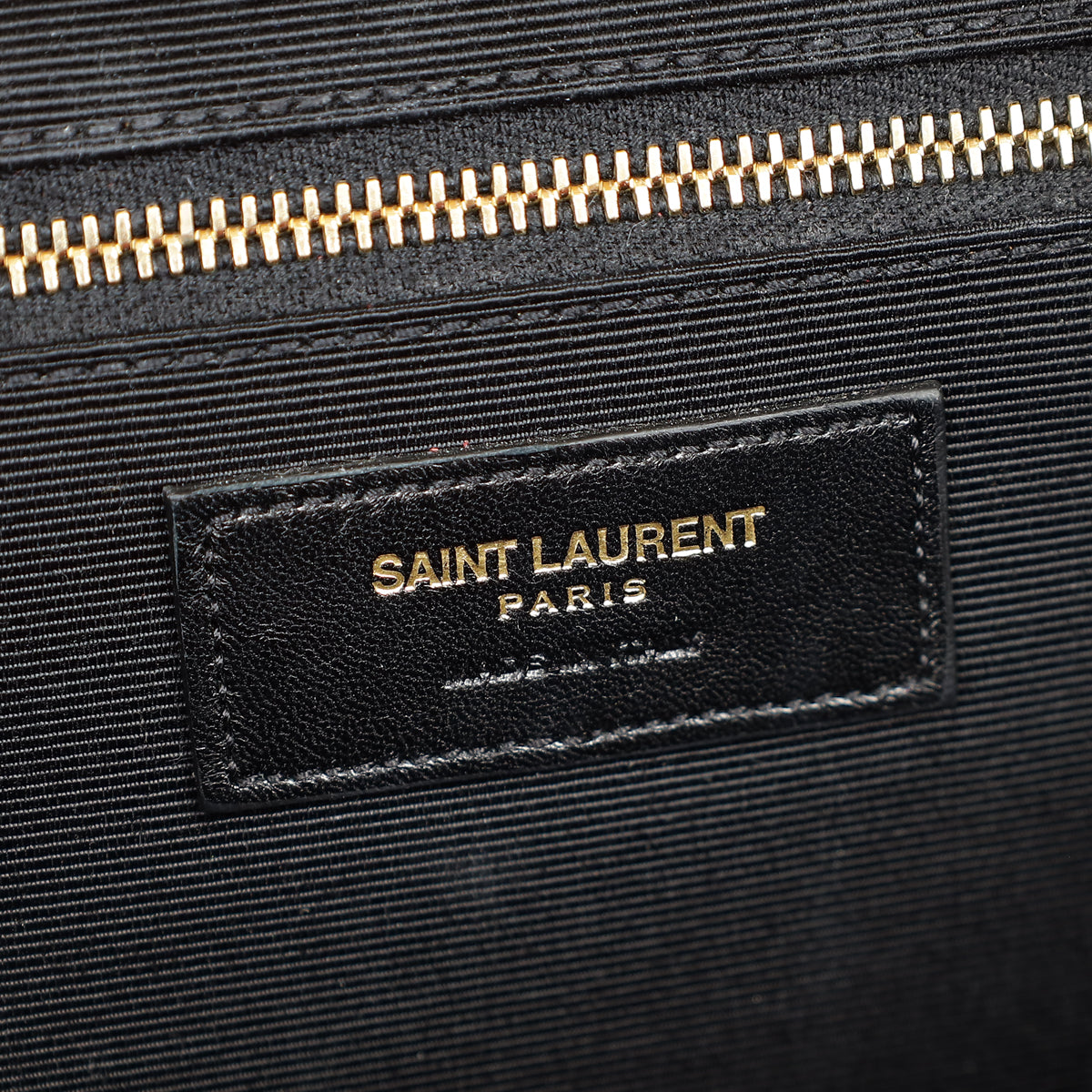 YSL Red Monogram Envelope Satchel Large Bag