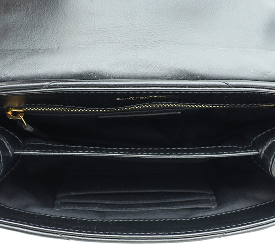 Load image into Gallery viewer, YSL Black Toy Loulou Shoulder Bag
