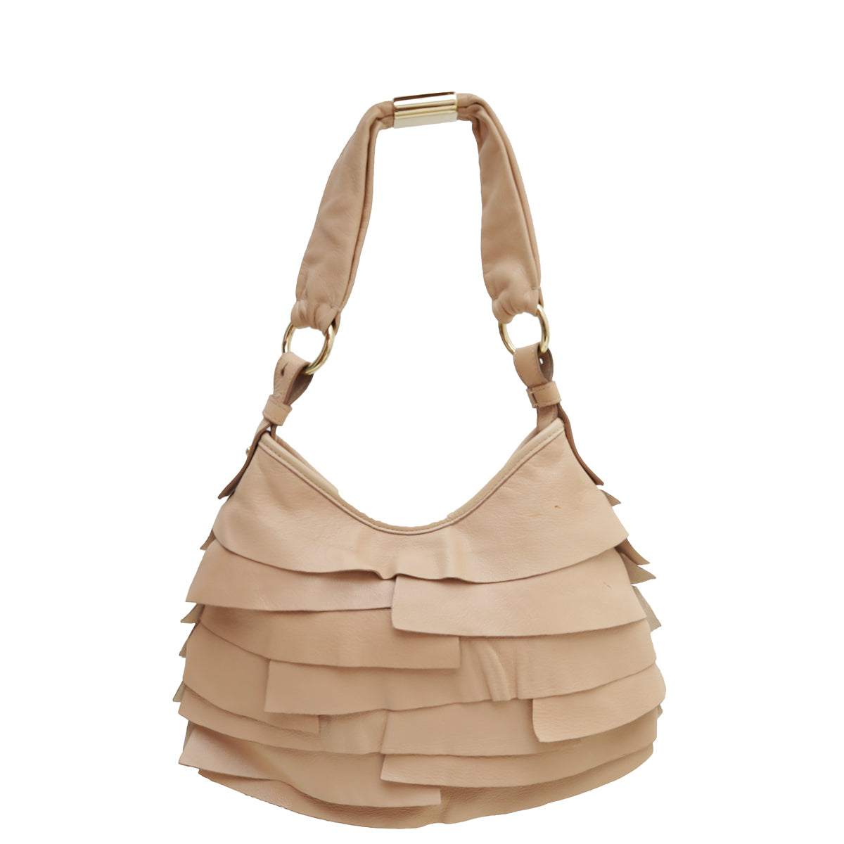 YSL Beige Saint Tropez Hobo Bag-YSL-THE CLOSET