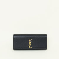 YSL Black Cassandre Classic Clutch