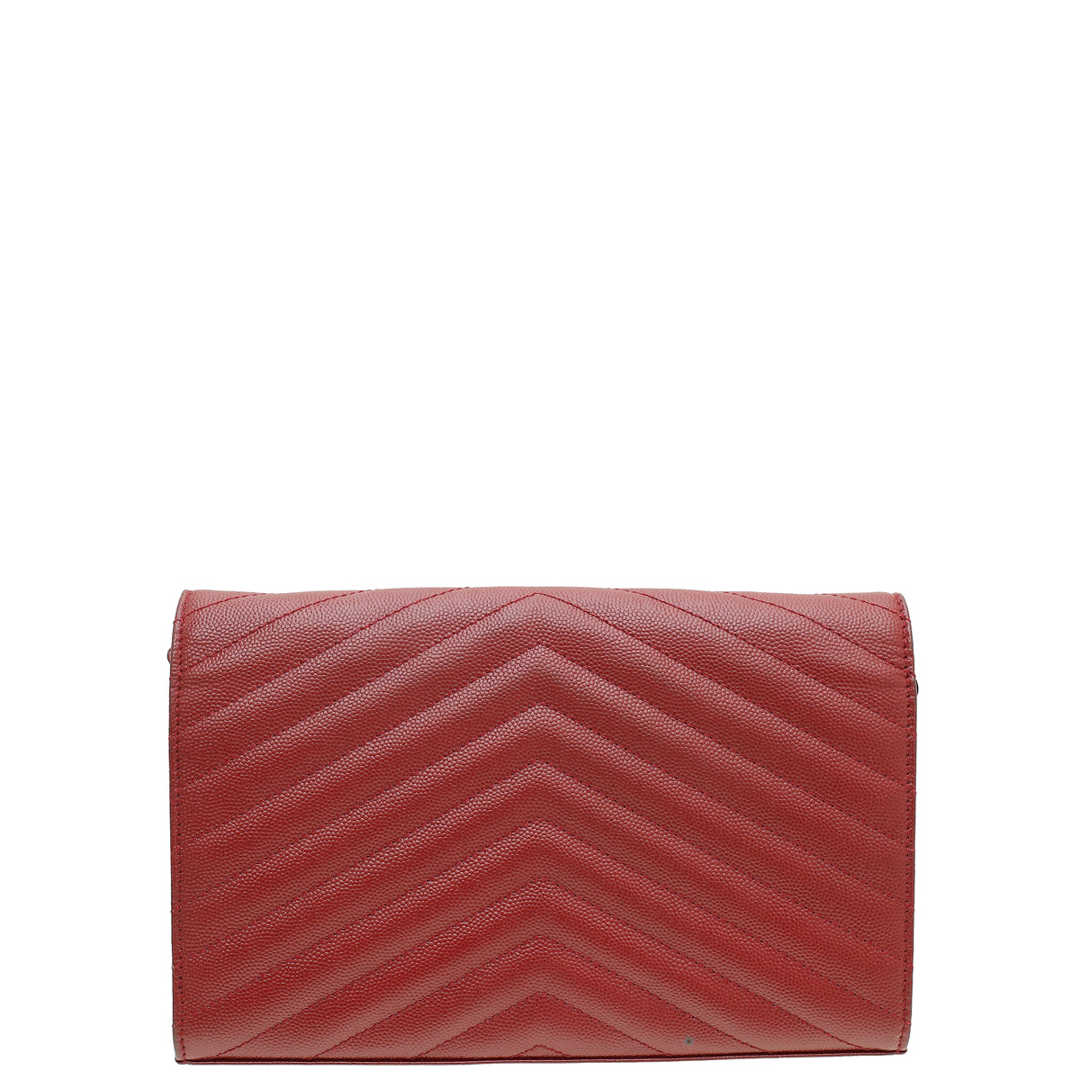 YSL Wine Cassandre Wallet On Chain-YSL-THE CLOSET