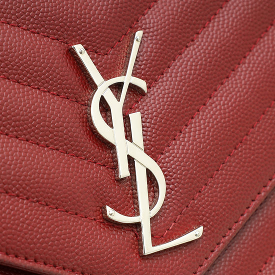 YSL Wine Cassandre Wallet On Chain