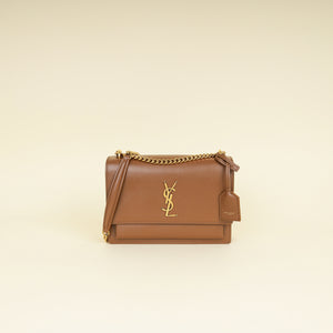 YSL Brown Sunset Medium Bag