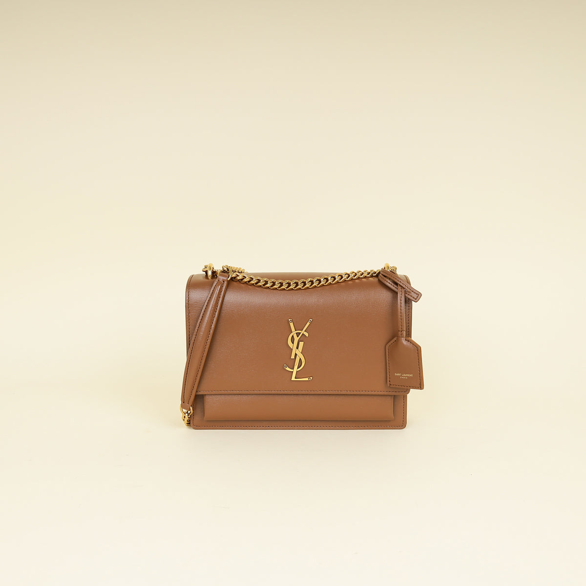YSL Brown Sunset Medium Bag