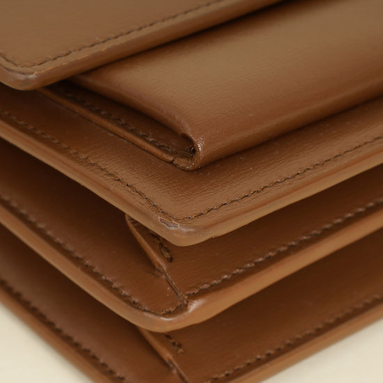 YSL Brown Sunset Medium Bag