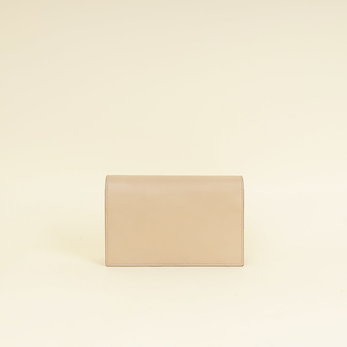 YSL Beige Kate Tassel Chain Wallet-YSL-THE CLOSET