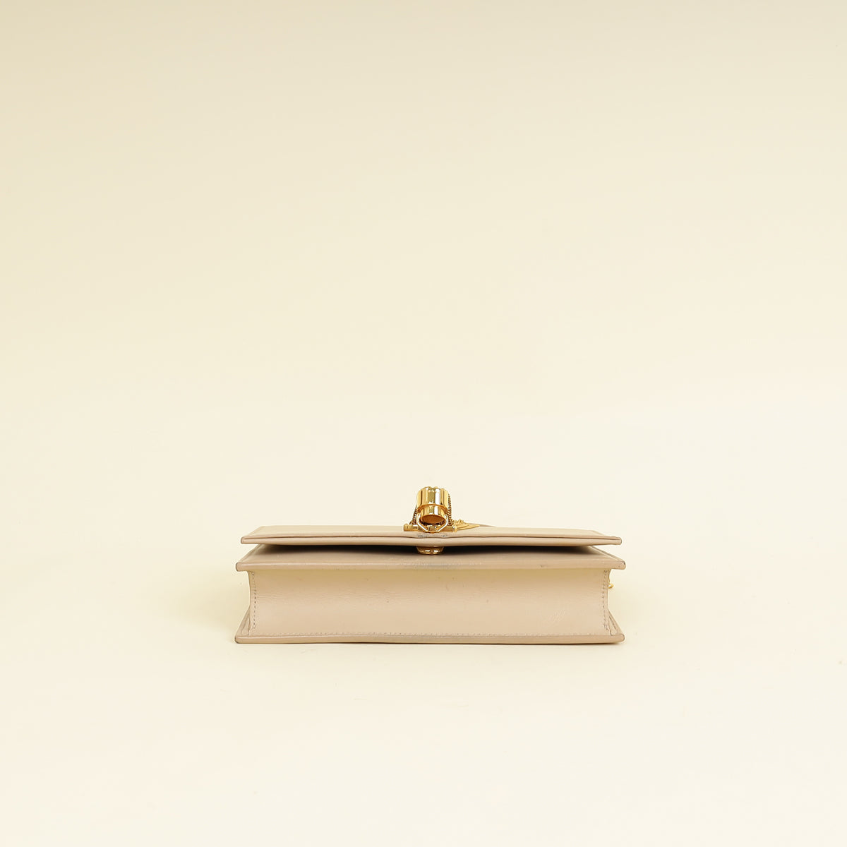 YSL Beige Kate Tassel Chain Wallet-YSL-THE CLOSET