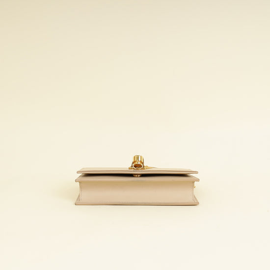 YSL Beige Kate Tassel Chain Wallet-YSL-THE CLOSET