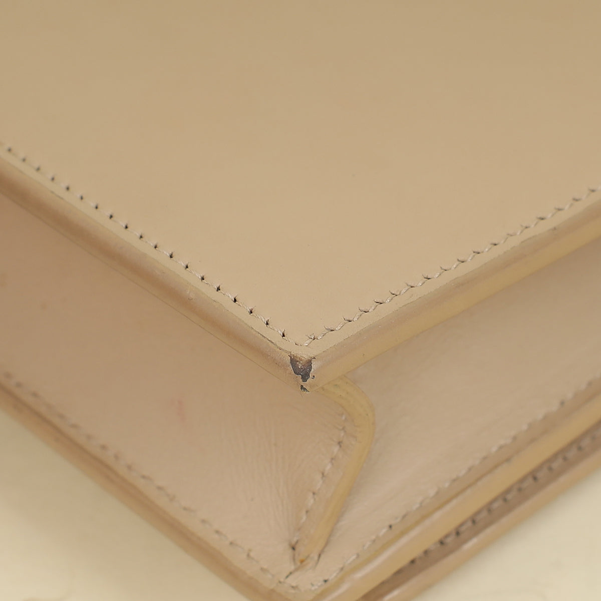 YSL Beige Kate Tassel Chain Wallet-YSL-THE CLOSET