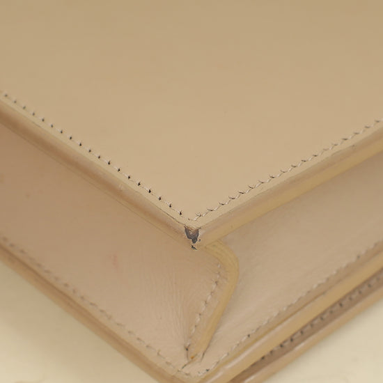 YSL Beige Kate Tassel Chain Wallet-YSL-THE CLOSET