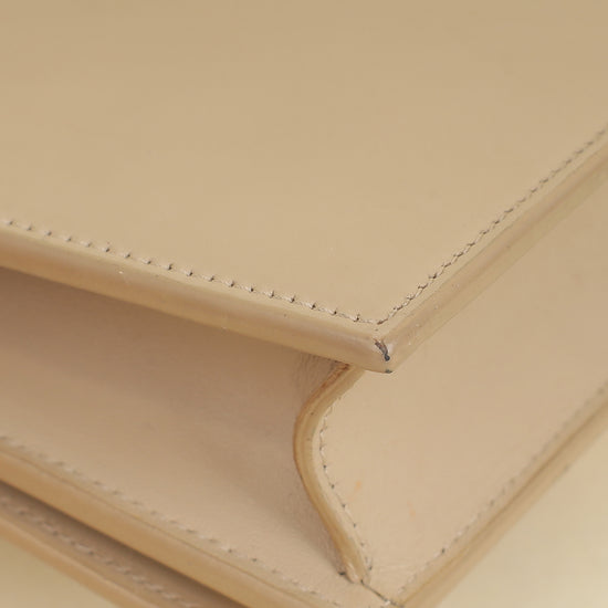 YSL Beige Kate Tassel Chain Wallet-YSL-THE CLOSET