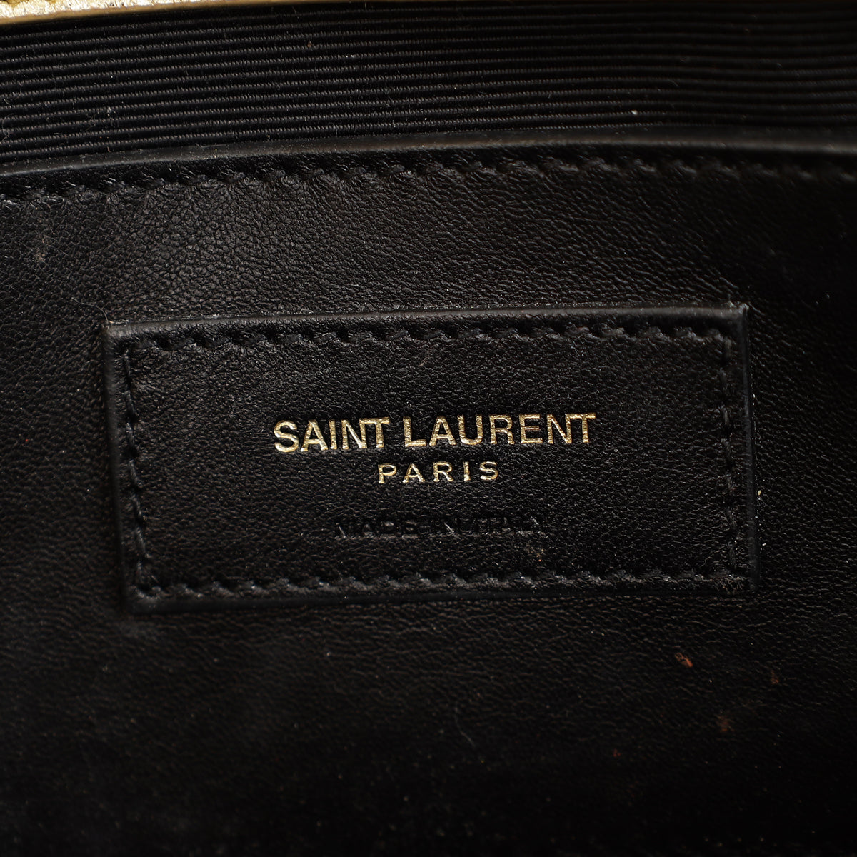 YSL Metallic Gold Kate Tassel Medium Chain Bag-YSL-THE CLOSET