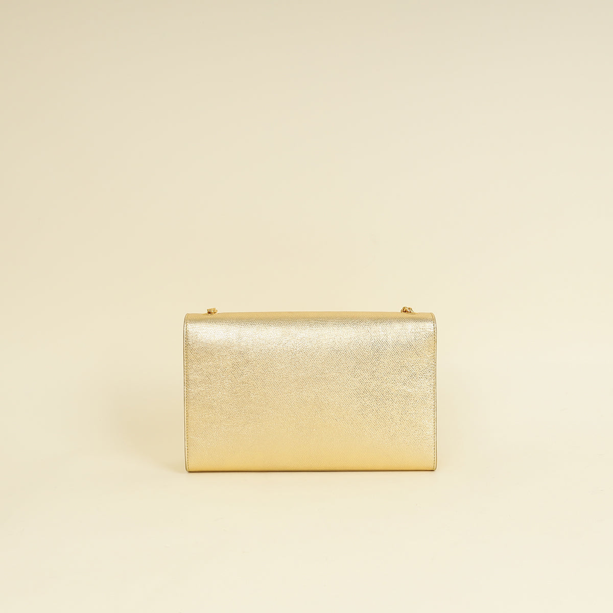 YSL Metallic Gold Kate Tassel Medium Chain Bag-YSL-THE CLOSET