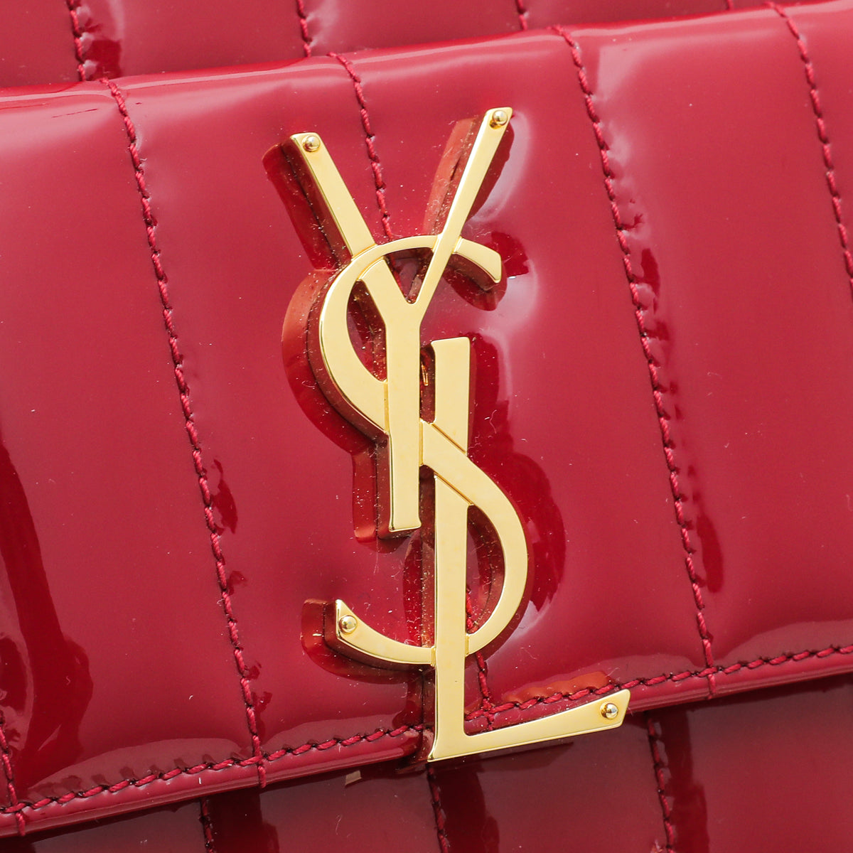 Vicky Camera YSL Red Monogram Vicky Camera Bag – THE CLOSET