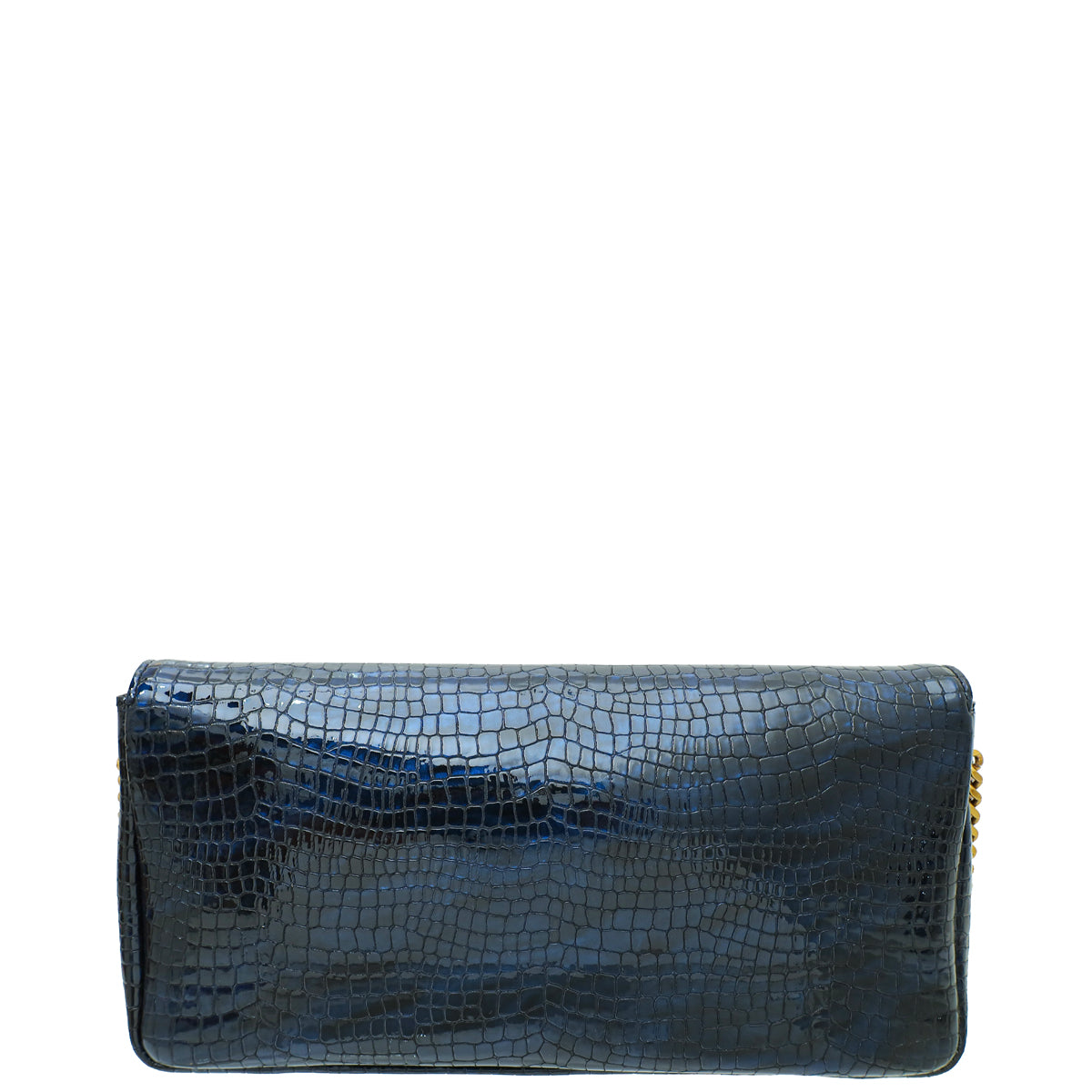 YSL Bicolor Croco Embossed Kate 99 Chain Bag-YSL-THE CLOSET