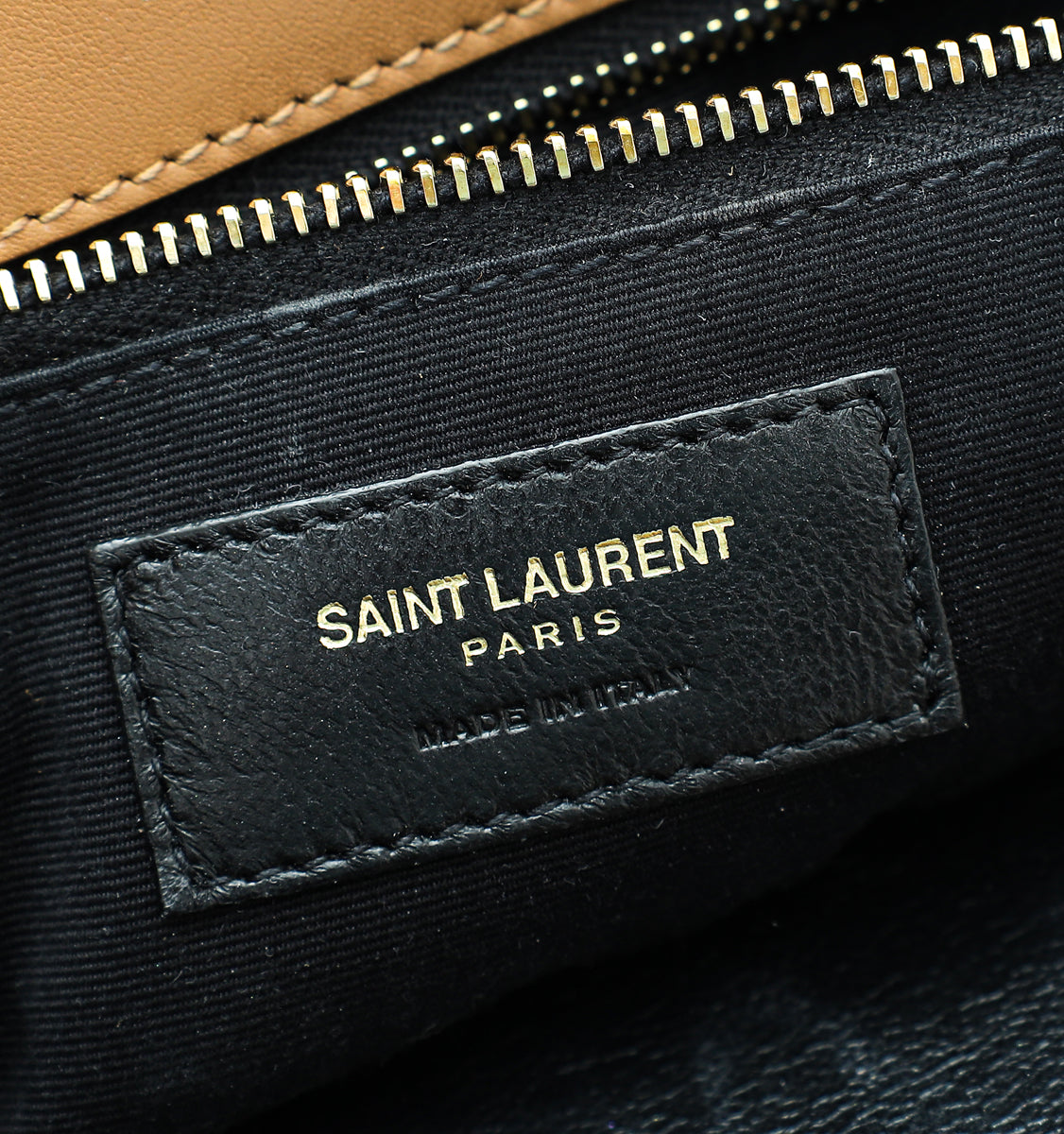 YSL Camel Suede Niki Medium Bag