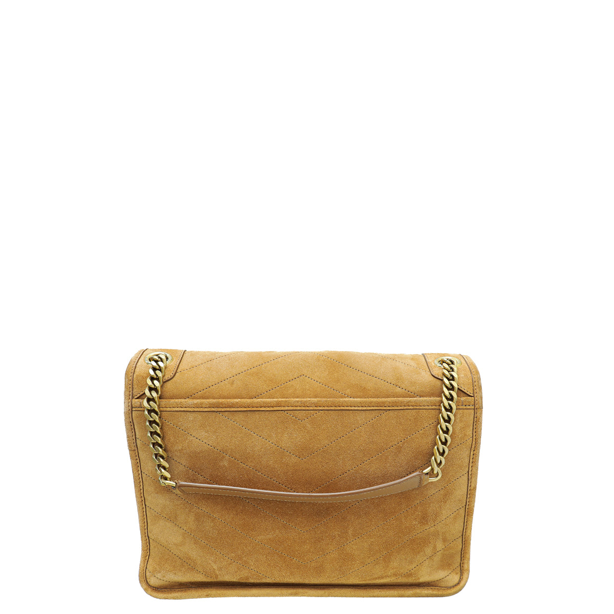 YSL Camel Suede Niki Medium Bag-YSL-THE CLOSET