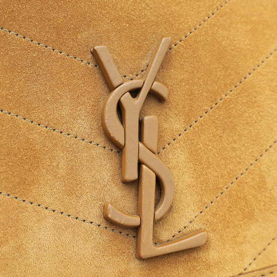 YSL Camel Suede Niki Medium Bag