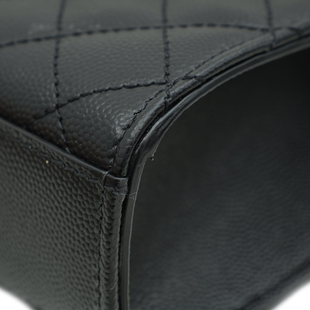 YSL Black Mix Quilted Envelope Medium Shoulder Bag-YSL-THE CLOSET