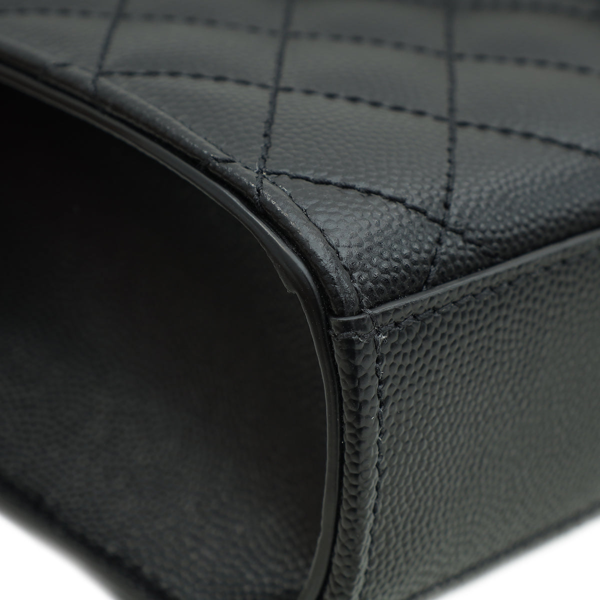 YSL Black Mix Quilted Envelope Medium Shoulder Bag-YSL-THE CLOSET