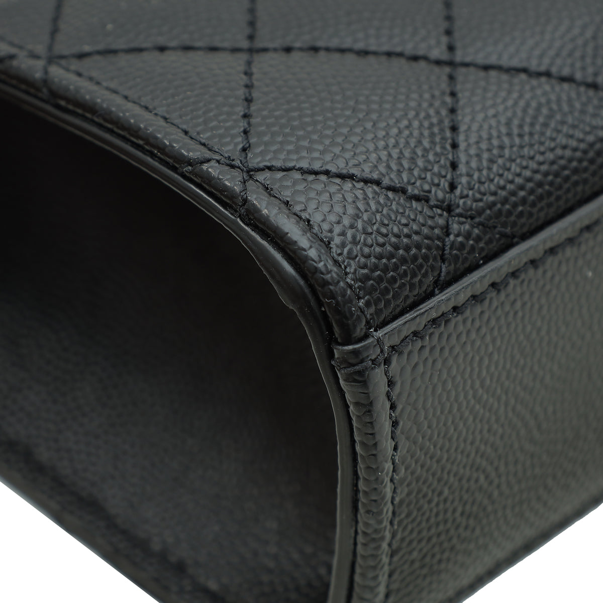 YSL Black Mix Quilted Envelope Medium Shoulder Bag-YSL-THE CLOSET