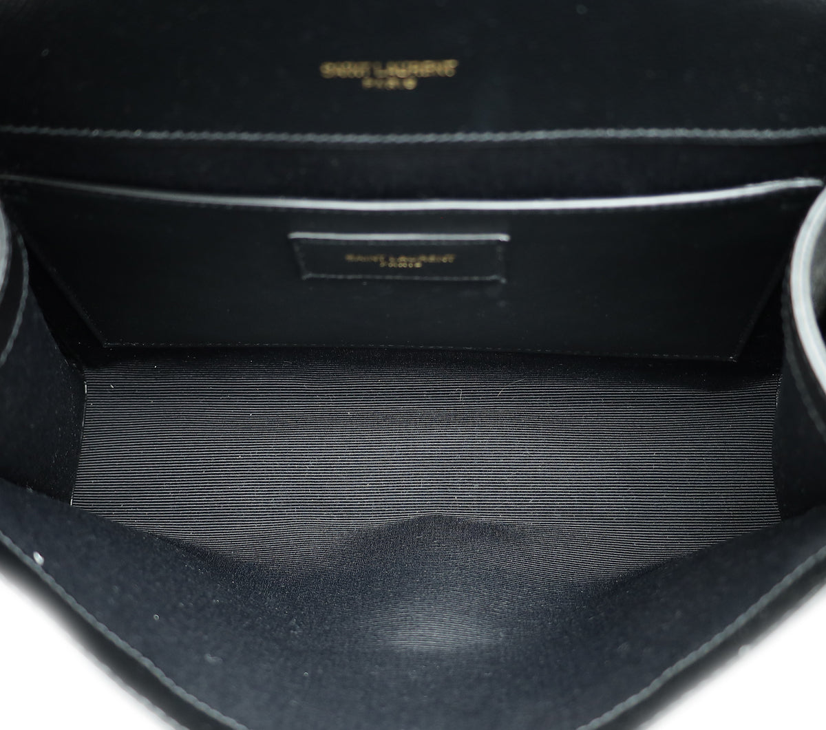 YSL Black Mix Quilted Envelope Medium Shoulder Bag-YSL-THE CLOSET