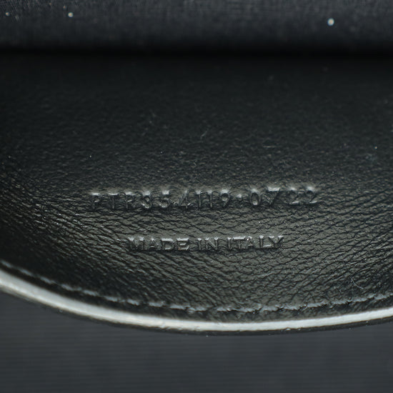 YSL Blanc Vintage Croco Embossed Kate Tassel Medium Bag-YSL-THE CLOSET