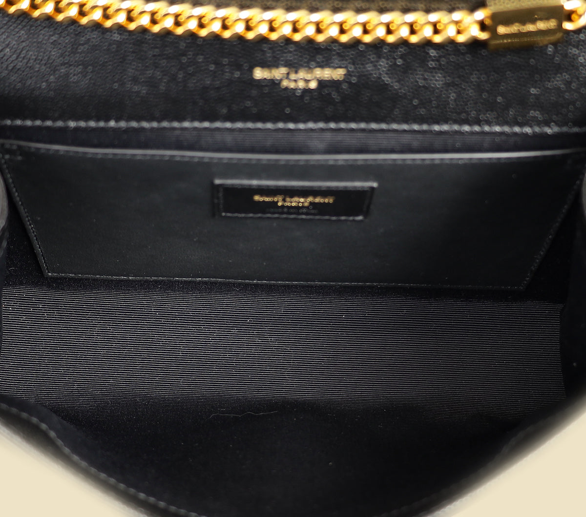 YSL Black Monogram Kate Medium Shoulder Bag-YSL-THE CLOSET