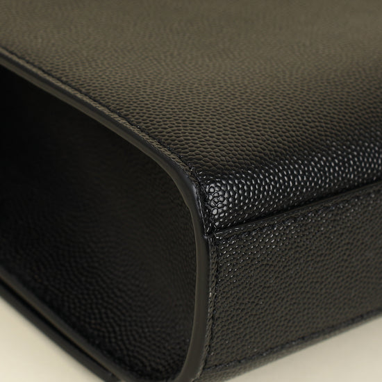 YSL Black Monogram Kate Medium Shoulder Bag-YSL-THE CLOSET